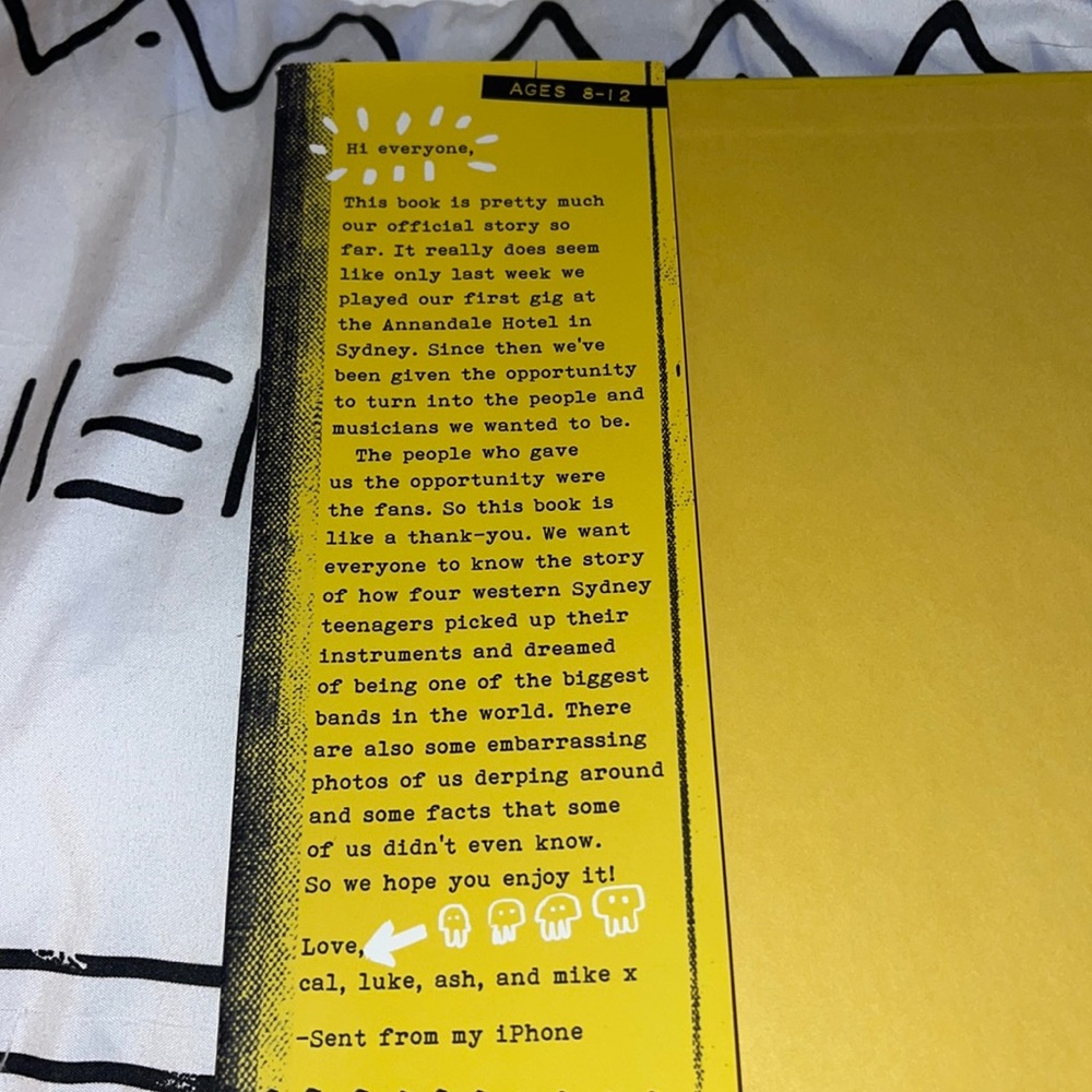 5 Seconds of Summer book - Picture 4 of 6
